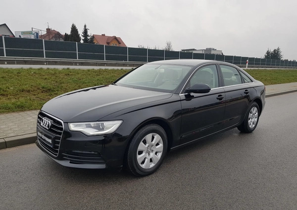 Audi A6 cena 73000 przebieg: 122000, rok produkcji 2013 z Borne Sulinowo małe 781